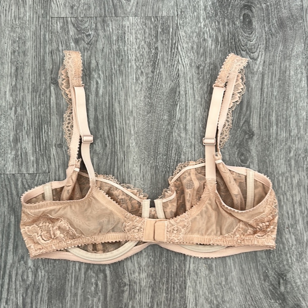 ANTHROPOLOGIE Journelle Balconette Isabel Lace Bra - Picture 10 of 16